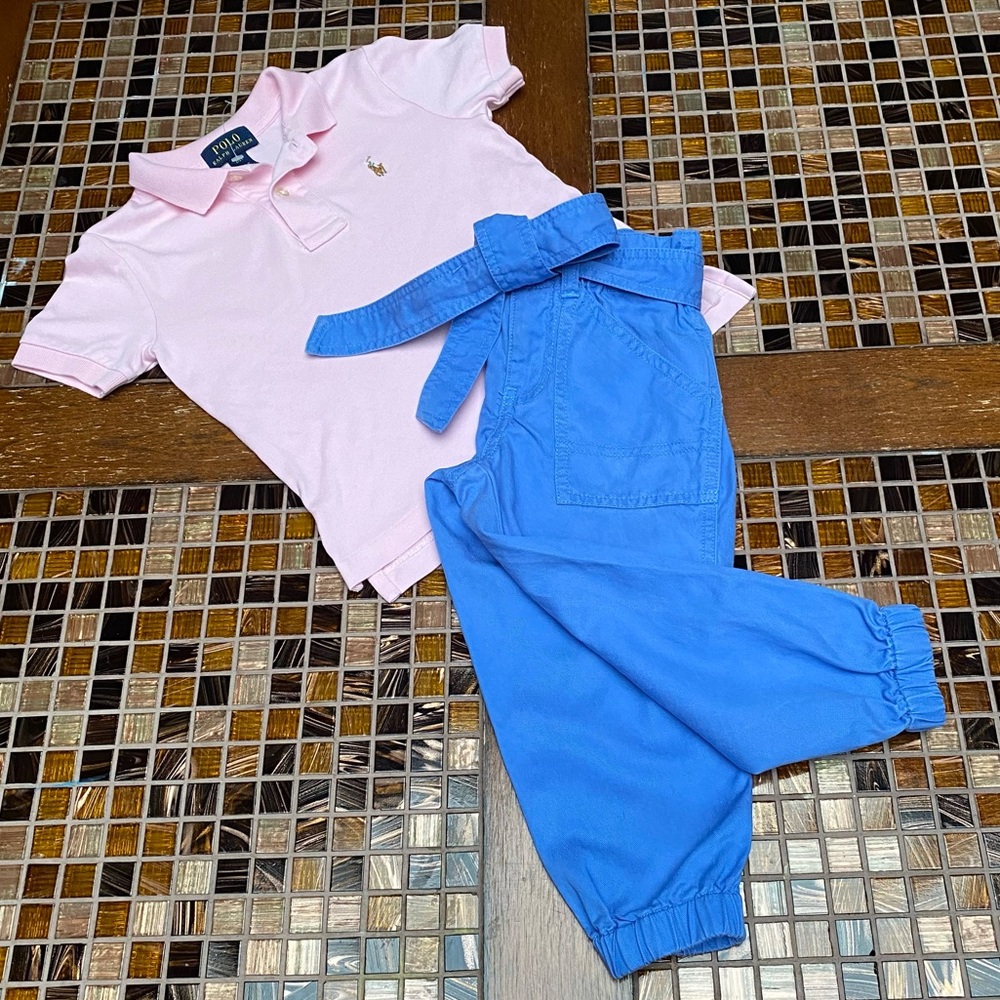 Ralph Lauren Girls Matching Set